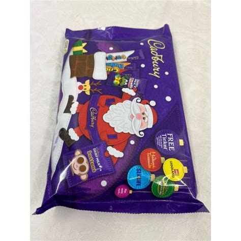 Cadbury Santa Selection Box 4 Bars 1 Bag