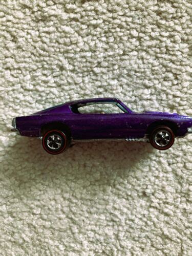 Vintage Hot Wheels Redline Purple Custom Barracuda EBay