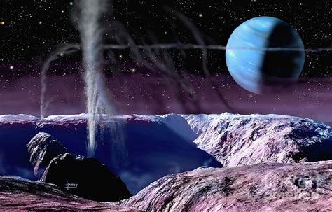 Triton Moon Geysers