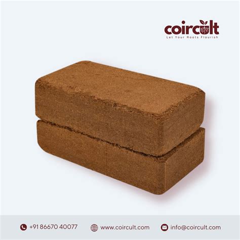 Coco Peat Bricks Coircult Substrates