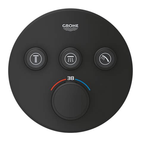 Grohtherm SmartControl Façade avec mitigeur thermostatique encastré 3