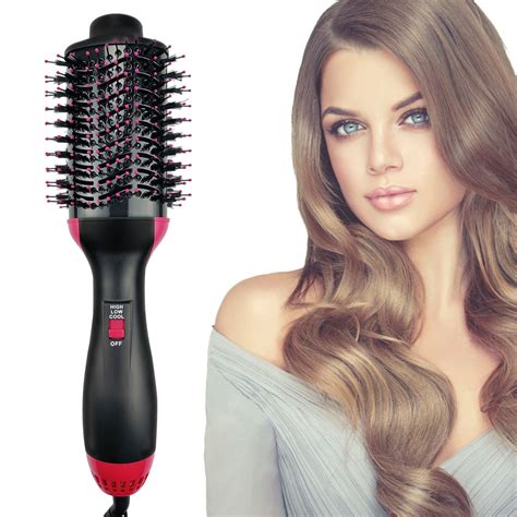 Jual In Multifunctional Hot Air Comb For Curling And Straightening Dual Purpose Straight