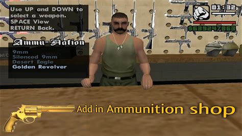 How To Add Custom Weapons To The Ammunition Shop In Gta San Andreas