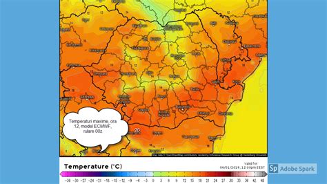 Prognoză meteo 01 aprilie 2019 YouTube