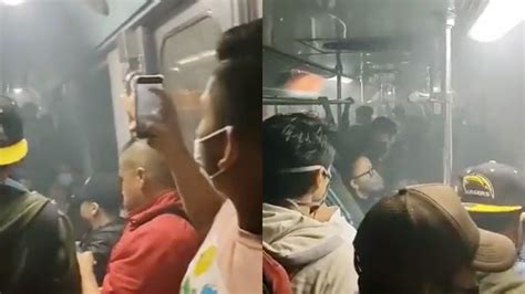 Caos En La Línea B Del Metro Cdmx Se Generó Por Los Frenos De Un Tren