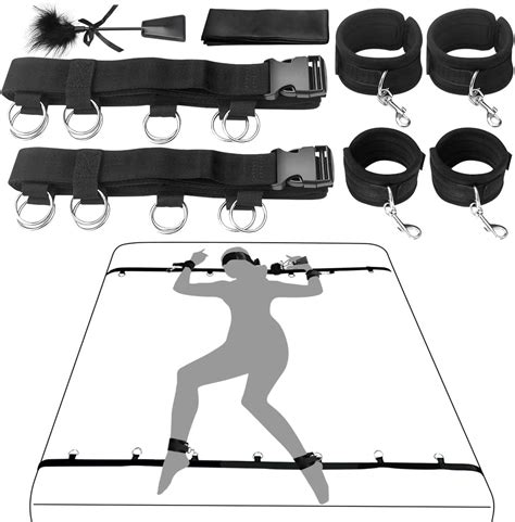 Amazon Bondage Restraints Sex Bondage BDSM Kit Bed Restraints Set Super Easy Install