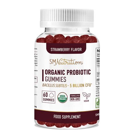 Buy Adult Probiotic Gummies 5 Billion Cfu Adult Gummy Probiotics For Digestive And Immune