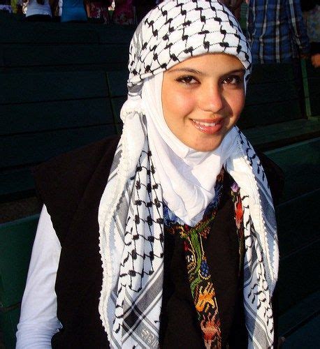 A Palestinian Girl In Scarf Palestine State Of Pinterest