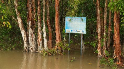 Far North Queensland Hit By Heavy Rain Flash Flooding Following Ex