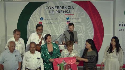 EN VIVO Conferencia de prensa de la Dip Salma Luévano Luna MORENA