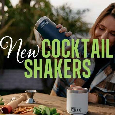 Yeti New Cocktail Shakers