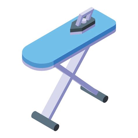 Ironing Board Icon Isometric Vector Work Service 14861583 Vector Art