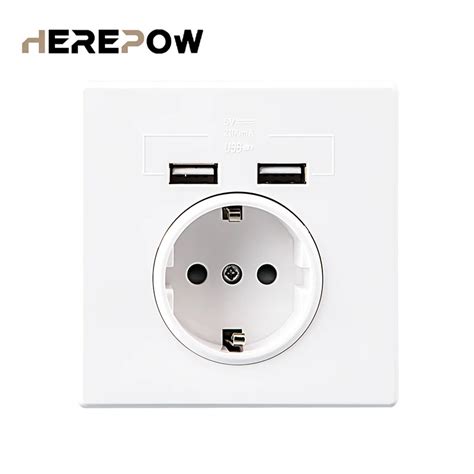 Herepow Usb Wall Power Google Prese Per Elettrodomestici 16A Presa