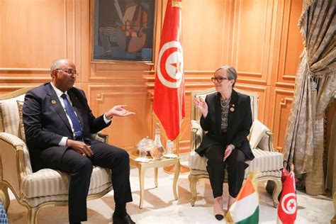 Tunisie Bouden S Entretient Avec Le Premier Ministre Ivoirien Qui