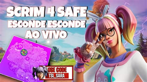 Live Ao Vivo Sala Personalizada Camp Duo Valendo Skins Fortnite