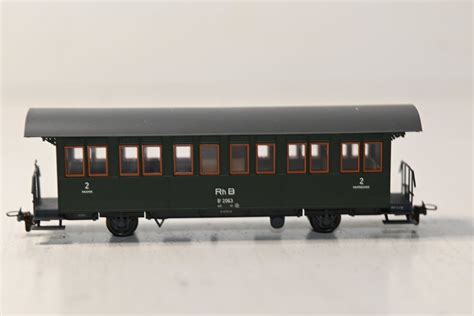 RhB B 2063 Zweiachser Personenwagen Bemo H0m Kaufen Auf Ricardo