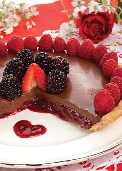 Top Imagen Pastel De Chocolate Con Frutos Rojos Abzlocal Mx