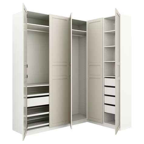 15 Inspirations White Corner Wardrobes