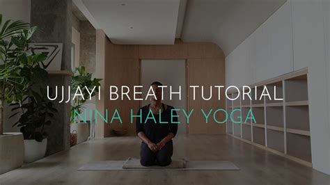 Ujjayi Pranayama Victorious Breath Yoga Tutorial Nina Haley Yoga