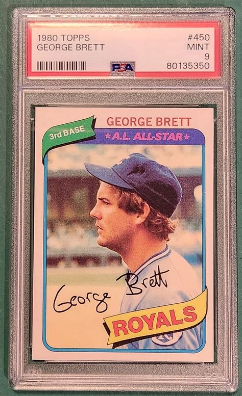 George Brett 1980 Topps 450 Base Price Guide Sports Card Investor