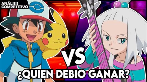 Ash Vs Roxie Hiedra Qui N Debi Ganar An Lisis Pokemon Best Wishes