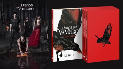 Diários Do Vampiro Box De Livros Com Novas Edições Será Lançado Em Outubro