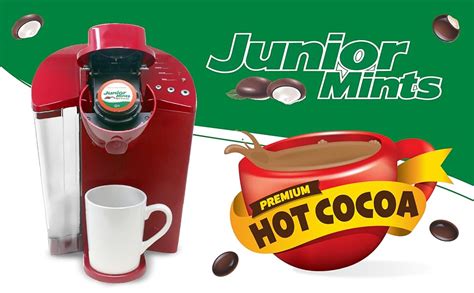 Junior Mints Chocolate Mint Hot Cocoa Pods Compatible With Keurig Brewers Count Perfect