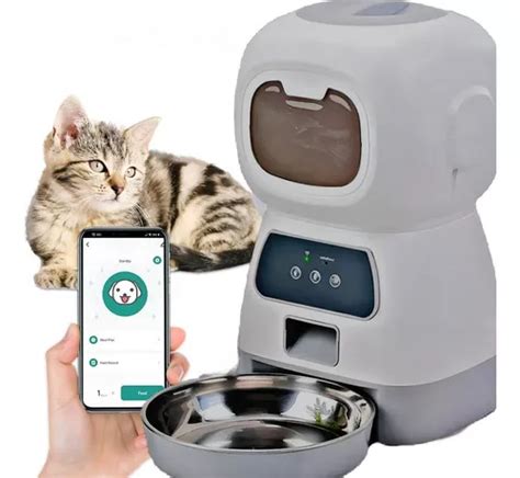 Alimentador Comedouro Autom Tico Pet C Es Gatos Wi Fi Smart Frete Gr Tis