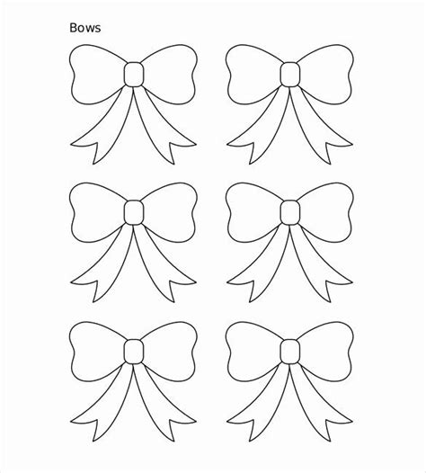 Freebie Friday Printable Paper Bows Ash And Crafts