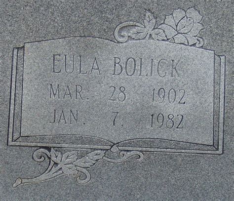 Eula Inez Bolick Caldwell Homenaje De Find A Grave