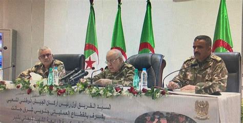 Le Général dArmée Saïd CHANEGRIHA Chef dEtat Major de lANP en