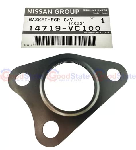 Genuine Nissan Patrol Gu Y Navara D Caravan E Zd Egr Gasket Cr