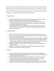 Understanding Passive Transport: Simple Diffusion, Facilitated | Course ...