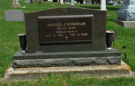 Arnold Joseph Donovan 1926 2000 Memorial Find A Grave