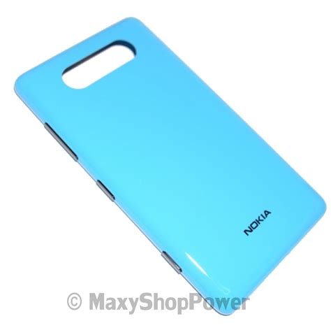 Nokia Cover Posteriore Originale Copribatteria Per Lumia Cyan