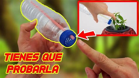 Hacer Una REGADERA Casera Para Plantas Y Semilleros Reciclar