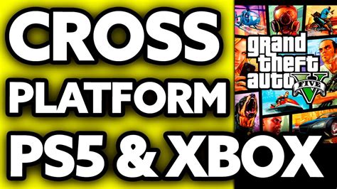 How To Play Gta Cross Platform Ps And Xbox Youtube