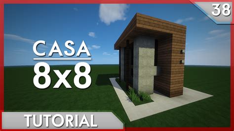 Minecraft Como Hacer Una Casa Moderna 8x8 Tutorial Youtube