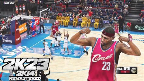 Nba 2k23 2k14 Remastered Rookie Lebron James Greets Michael Jordan