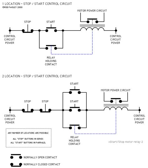 Push Button Motor Control Circuits - Control_Circuit - Circuit Diagram - SeekIC.com