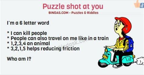 Puzzle Shot At You Puzzles And Riddles