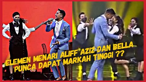 ALIFF AZIZ MENARI BERSAMA BELLA ASTILLAH PERSEMBAHAN BUAT PERTAMA