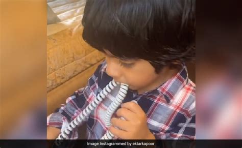 Smriti Irani Receives The Sweetest Birthday Wish From Ekta Kapoor S Son Ravie