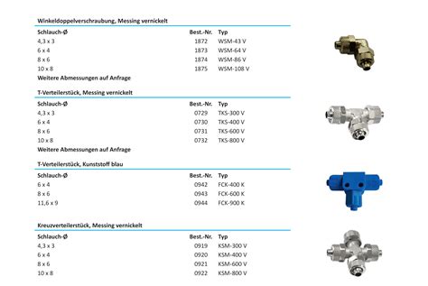 Grulms Pneumatik GmbH T Und Winkelverbinder