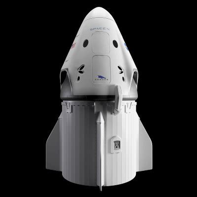 SpaceX Crew Dragon - 3D Model by CGZen