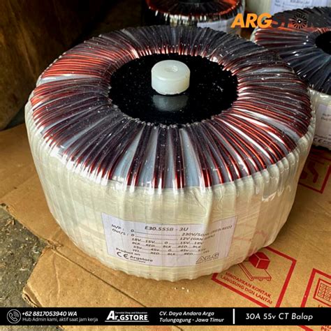 Trafo Toroid Donat A V Ct Murni Spesifikasi Balap Lazada