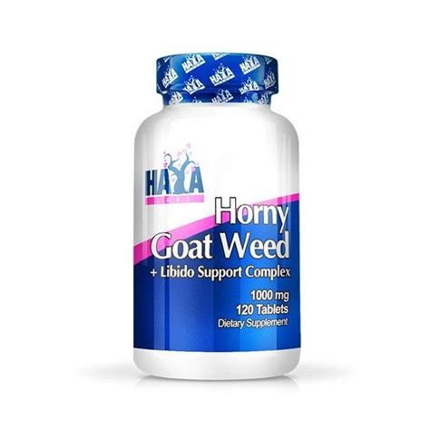 Horny Goat Weed 1000mg 120 Tablets Haya Labs General Improvement