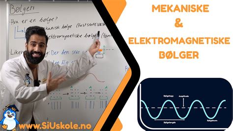 1 Mekaniske og Elektromagnetiske bølger Naturfag Fysikk YouTube