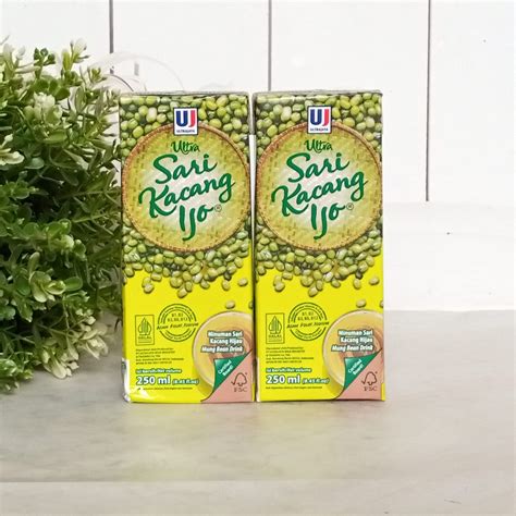 Jual Ultra Sari Kacang Ijo 250ml Shopee Indonesia