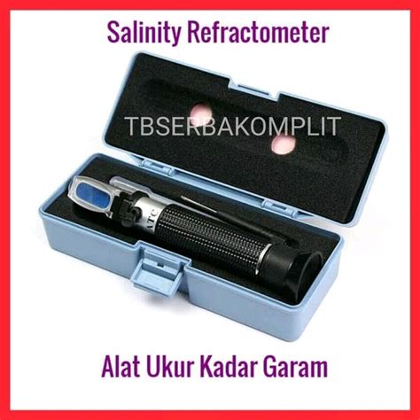 Jual Refractometer Salt Persen Salinity Tester Meter Alat Ukur